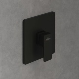 Lifestyle image of Villeroy & Boch Subway 3.0 Matt Black Single Outlet Bath/Shower Valve